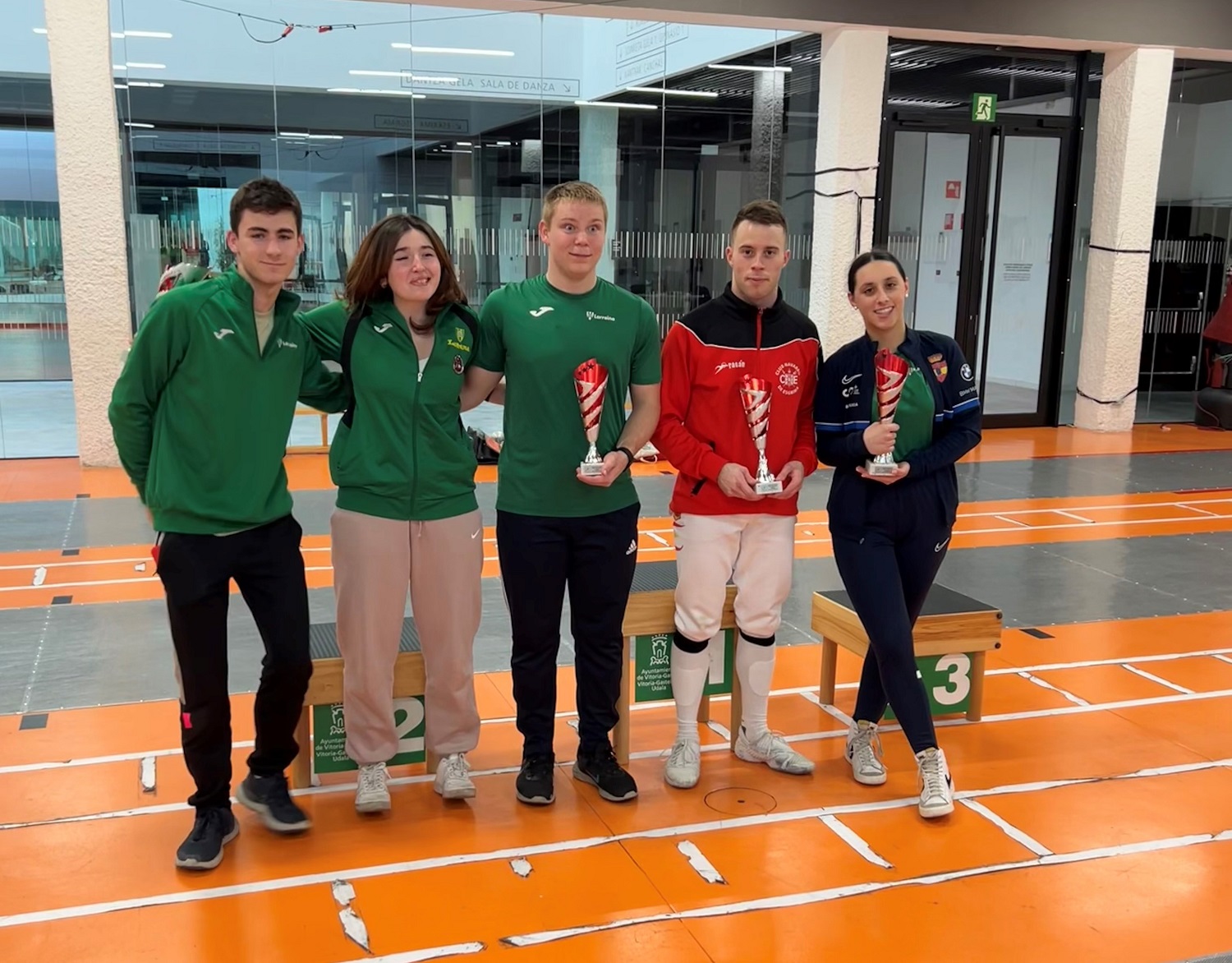 &Eacute;xito foral en el ranking vasco de florete